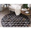 Round Zoey Geometric Hand Woven 140cm X 355.6cm Area Rug