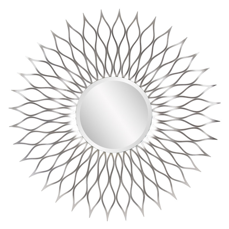 Morocco Metal Sunburst Mirror