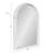 Wamblee Engineered Wood Flat Mirror