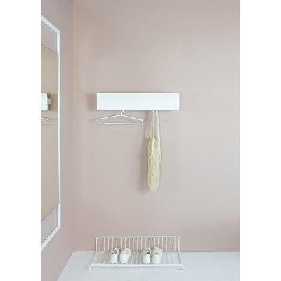 VIGILO Steel Wall 8 - Hook Coat Rack