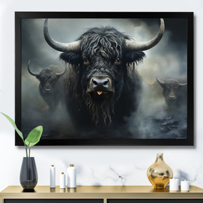 " Minimalism Black Yaks Snapshot "