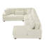 Canapé modulaire surdimensionné de 129 po en forme de U Canapé-lit moderne recouvert de velours côtelé doux avec une chaise longue pour le salon-769646816