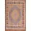 Original Hand Knotted Traditional Pattern Cream Wool Rug