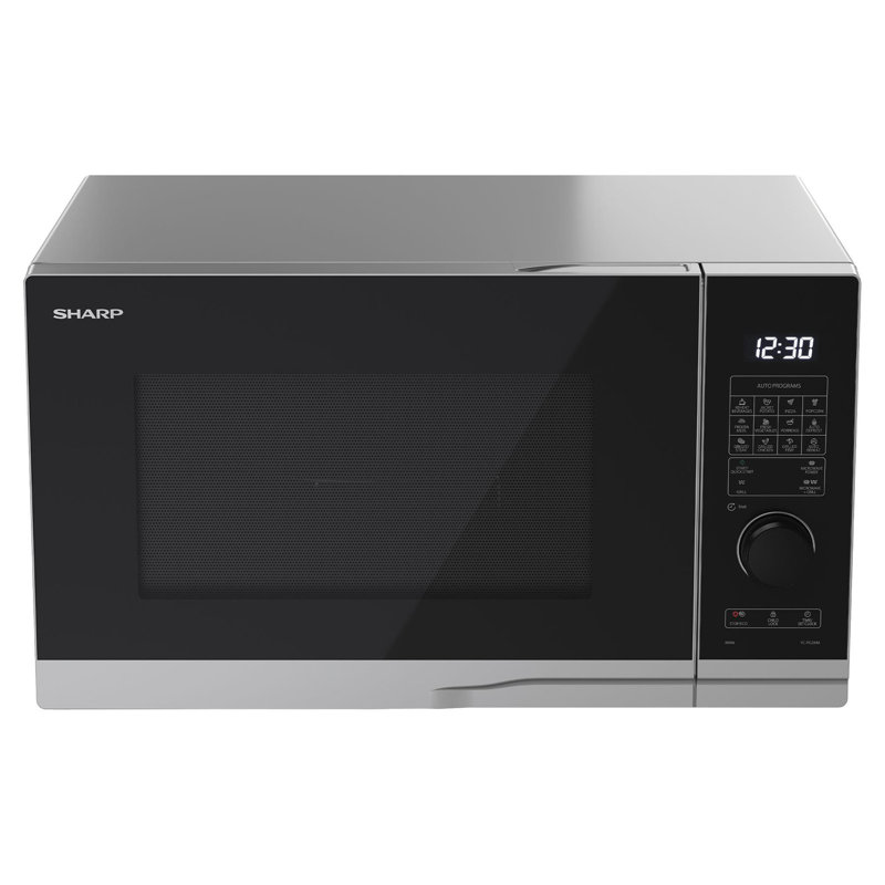 20L 800w Solo Microwave Black, 28L