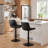 Zager Swivel Upholstered Adjustable Height Bar Stool-1978529460-1978529462