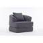 Fauteuil inclinable pliable gris-1347532488