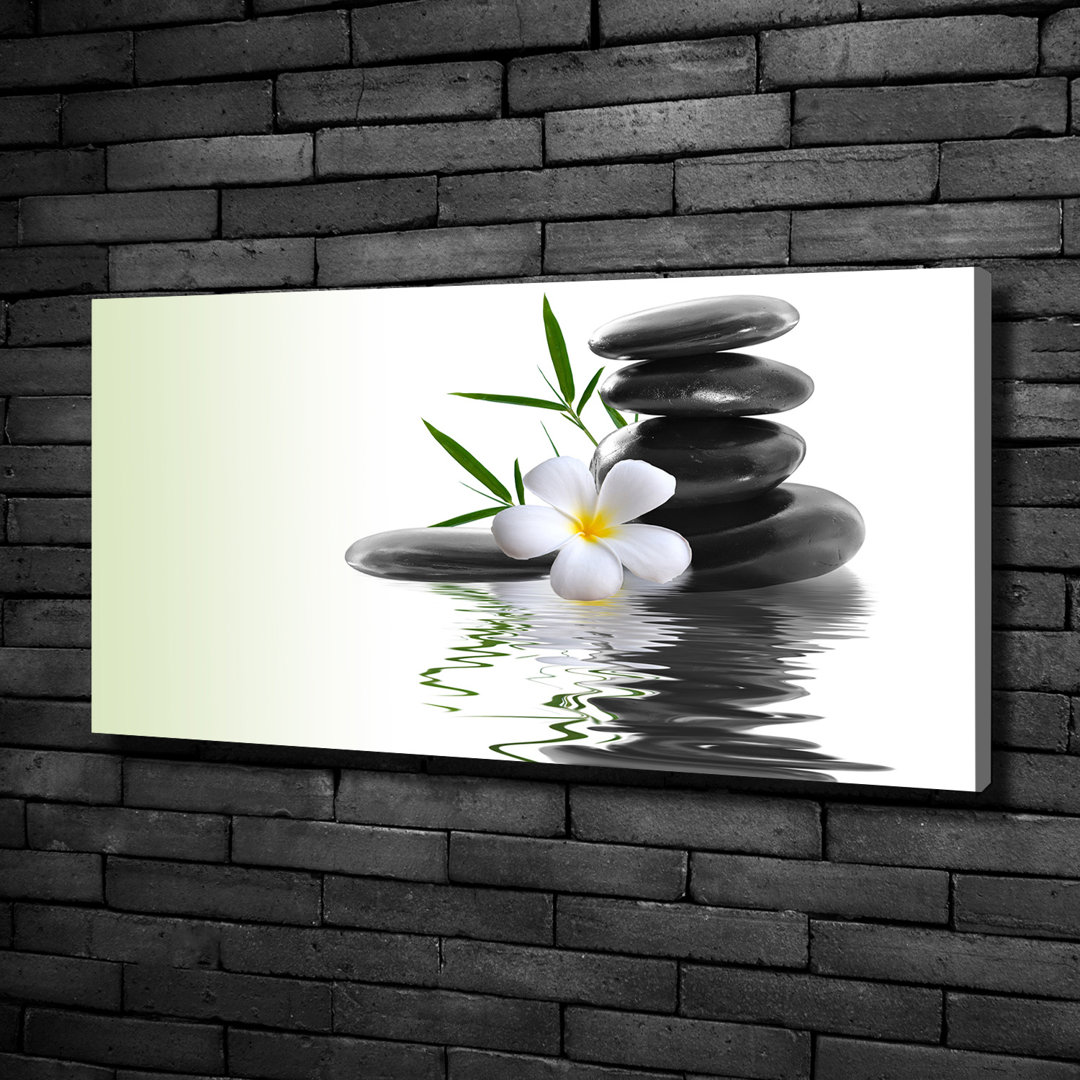 Zen Stones - Wrapped Canvas Print