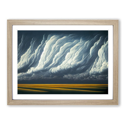 Thunderstorm Clouds Vol.1 1 Piece Single Picture Frame Wall Art