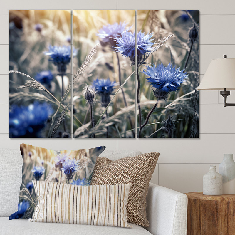 Farmhouse Plants & Flowers Wall Decor on Metal