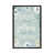 Toile encadrée de bois rustique foncé