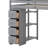 Twin Loft Bed With Storage Drawers,Desk And Stairs-270961875
