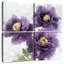 Harnek mauve en fleurs I