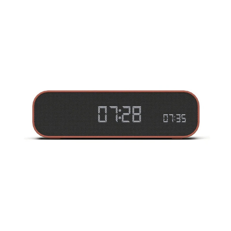Digital Mechanical Alarm Tabletop Clock, Brown