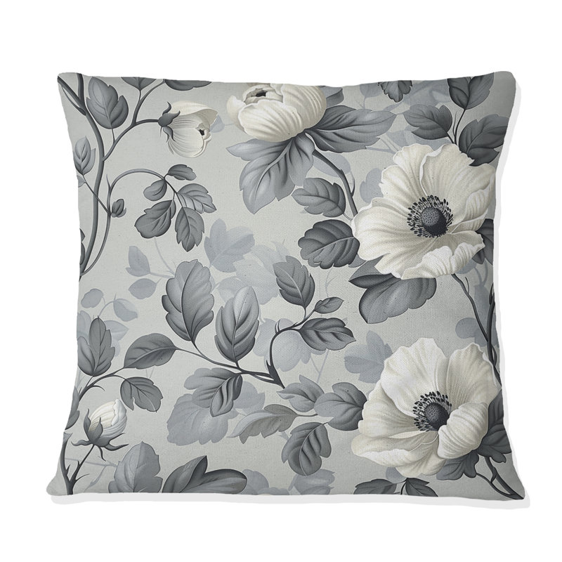 Coussin décoratif Floral Dream III - Glam, H 16 po x l 16 po