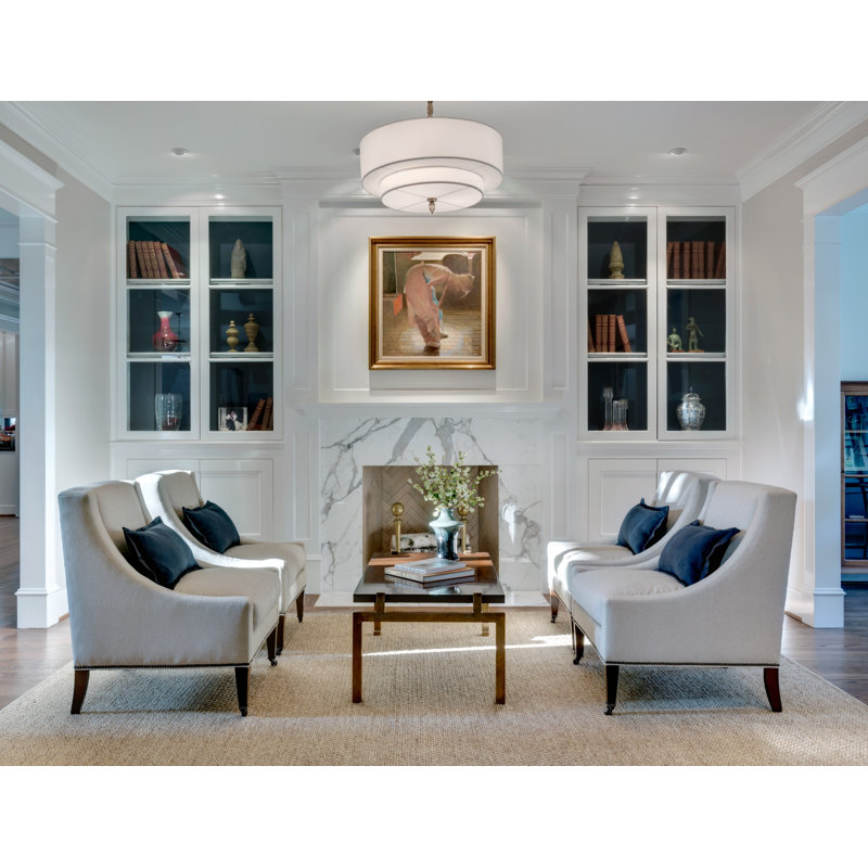 Stauffer 5 - Light Unique/Statement Pendant, Satin Nickel