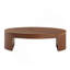 Table basse moderne ovale de luxe pour salon-218025646