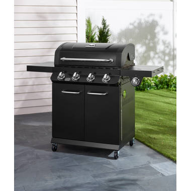 Dyna-Glo 4-Burner Propane Gas Grill with Cabinet - Wayfair Canada
