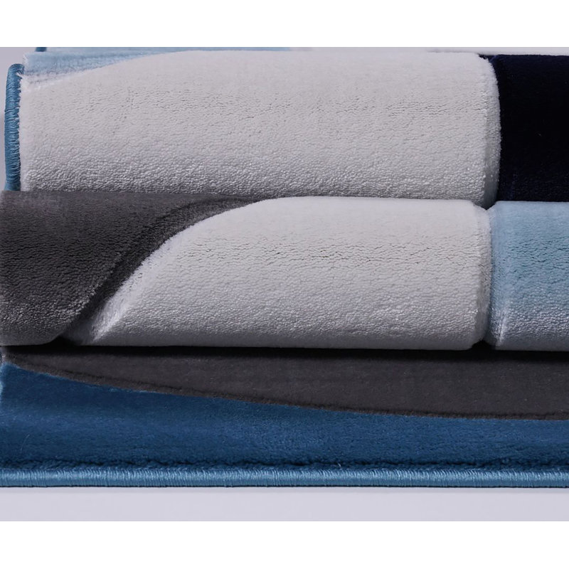 Tapis turc Kadash-BLEU, Rectangle 8 pi x 10 pi 2 po