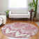 Premium Machine Washable Prisco Blush Rug