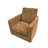 Sand Brandy Swivel Glider