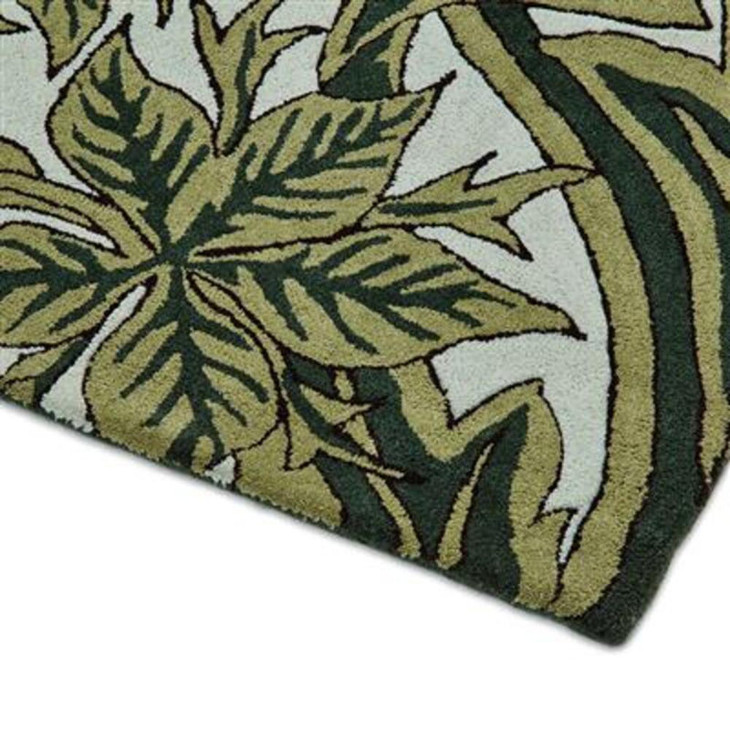 Hand Tufted Wool Floral Area Rug, Rectange 8'2" x 11'6"