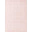 Tapis uni / rayé de couleur anglaise rose / ivoire Fladena-2046844020