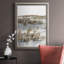 Toile encadrée de qualité supérieure bleu-gris Marsh IV - prête à être accrochée-39415306-39415305