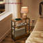 Angeletta 45cm W Metal Bedside Table