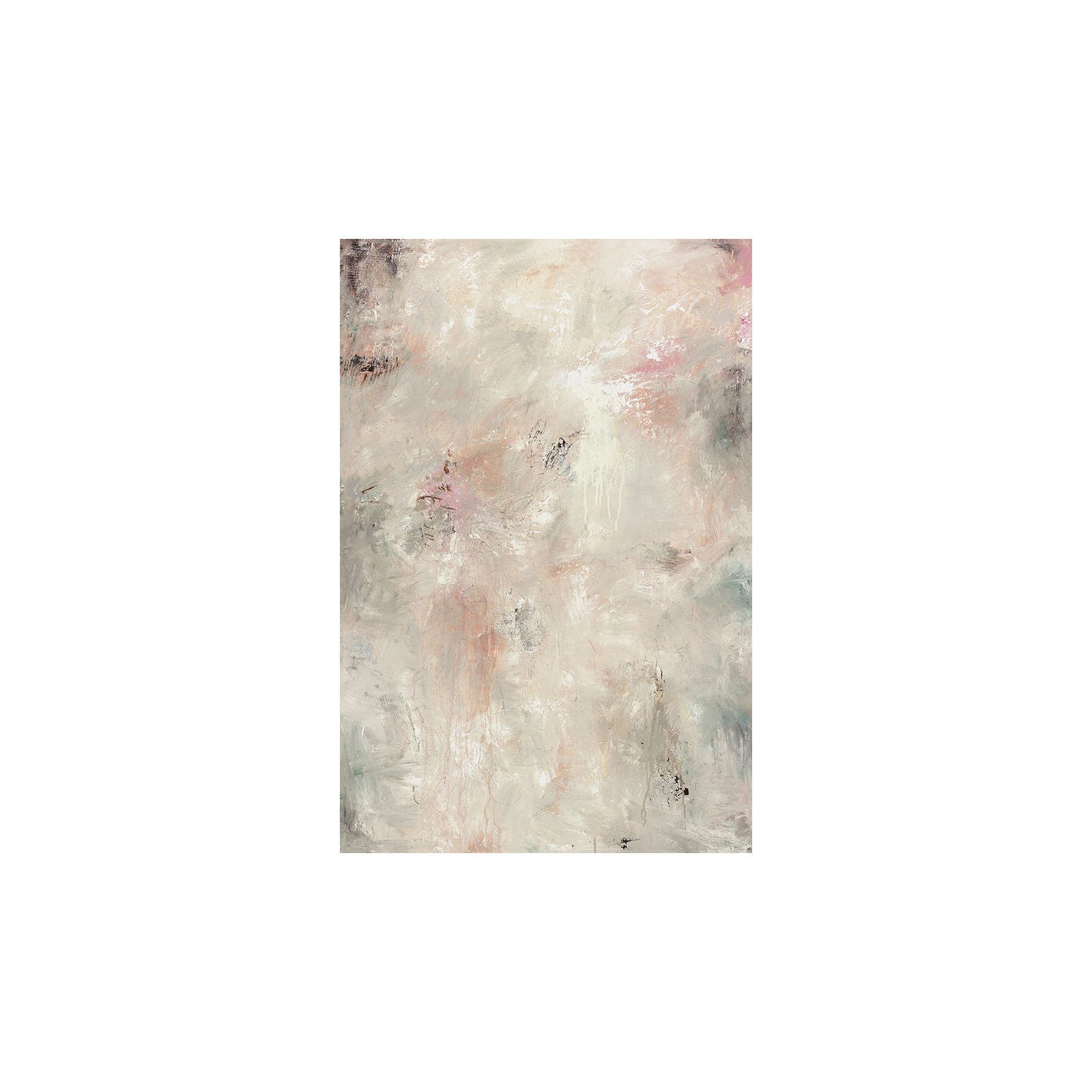 Pemanent Rosette by Samuel Kane, Image Brush Gel, 36" H x 24" W x 1.5" D