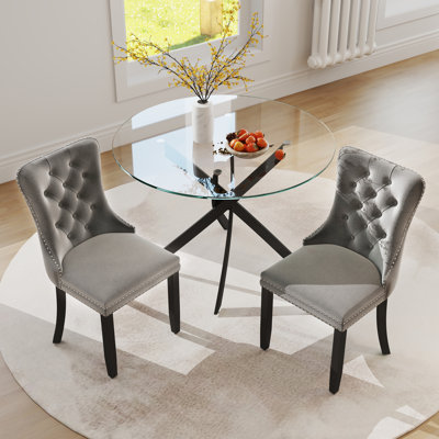 Round Pedestal Dining Set