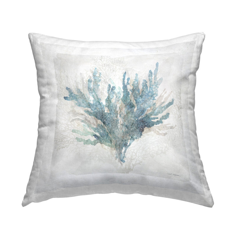 Coussin Calm Expressive Coral