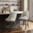 Jillian Cream 360° Swivel Solid Wood Counter Stool-33623230
