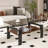 Tempered Glass Tabletop Rectangle Coffee Table