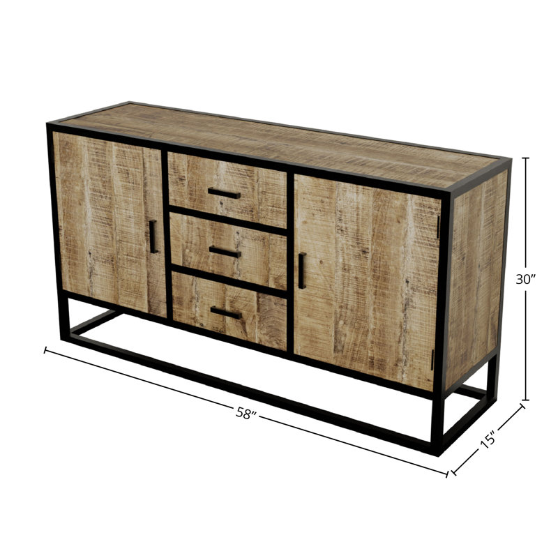 Buffet de 58 po de largeur Gaudreau