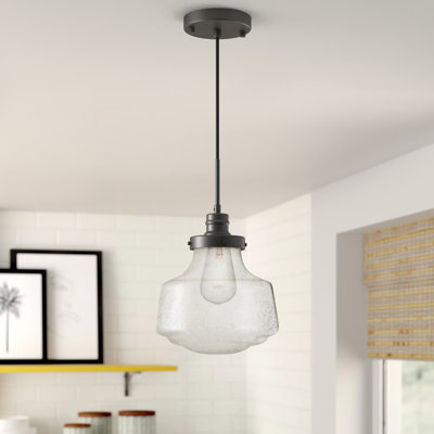 New Hartford 1-Light Adjustable Schoolhouse Pendant