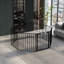 Clôture de jardin 8 panneaux en métal - Barrière réglable pour la maison-614524213