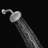 Modern 8-Spray Patterns With 1.8 GPM 6 In. Wall Mount Rain Fixed Shower Head-113722400