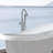 Freestanding Bathtub Faucet with Hand Shower-129590037