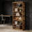 Classic Wooden Bookshelf,Elegant Display Shelves,Sturdy Freestanding Bookcase