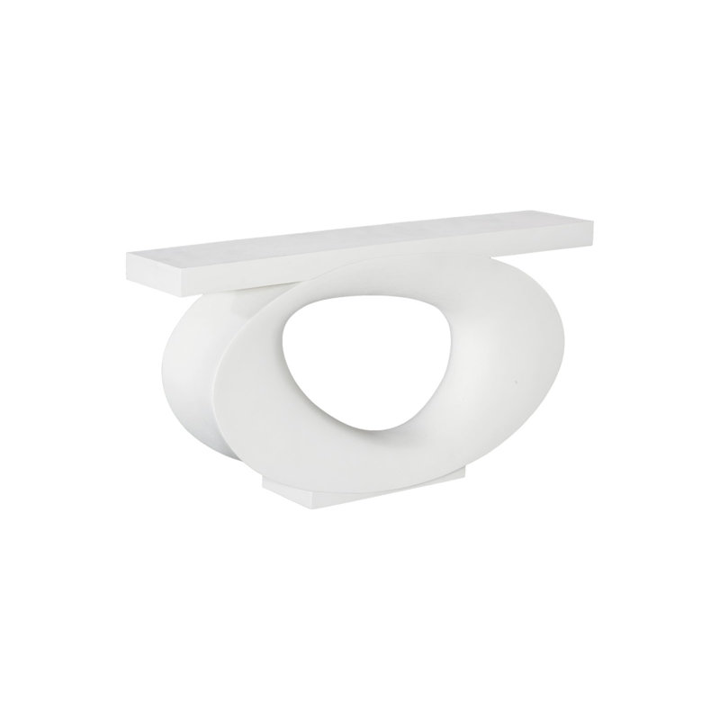 Nimbus Console Table, Whitestone