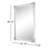 Keis Metal Rectangle Wall Mirror