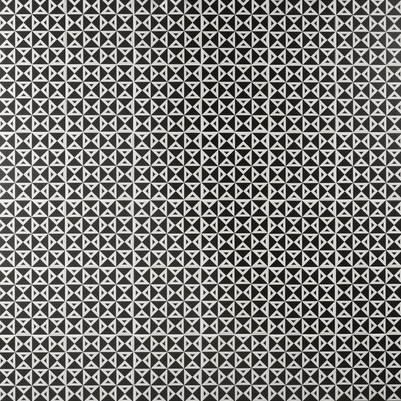 Carreau de porcelaine pour mur et plancher 7,87 "x 7,87" Script