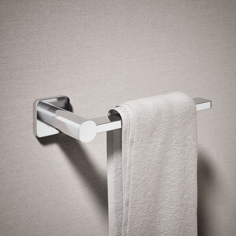 Parallel Towel Arm, Polished Chrome
