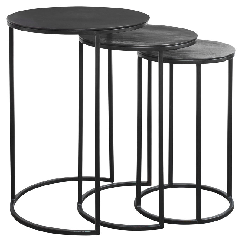Addie Iron Nesting End Table