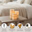 Ensemble de bougies sans cadre Birch