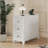 End Table With 3 Drawers, Corner Table With 2 Open Shelves, Tall Side Table For Bedroom And Corner