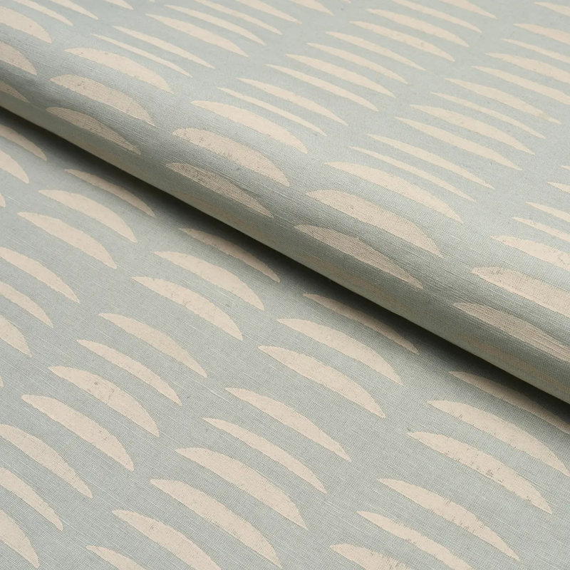 Hansen Embroidery Fabric, Blue/ Medium Blue