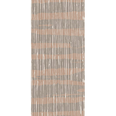 Tapis beige / taupe à motif abstrait noué à la main Sepviva