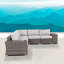 7 Seating Group With Weather- , Cushions, And Easy-care Covers For Backyard Fully Assembled Sectional Reversible Layout, Water-repellent Interlocking Sections