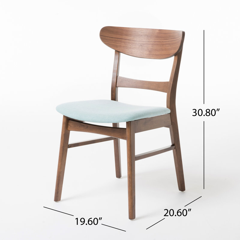 Ensemble repas pour 6 personnes, Noyer, Menthe